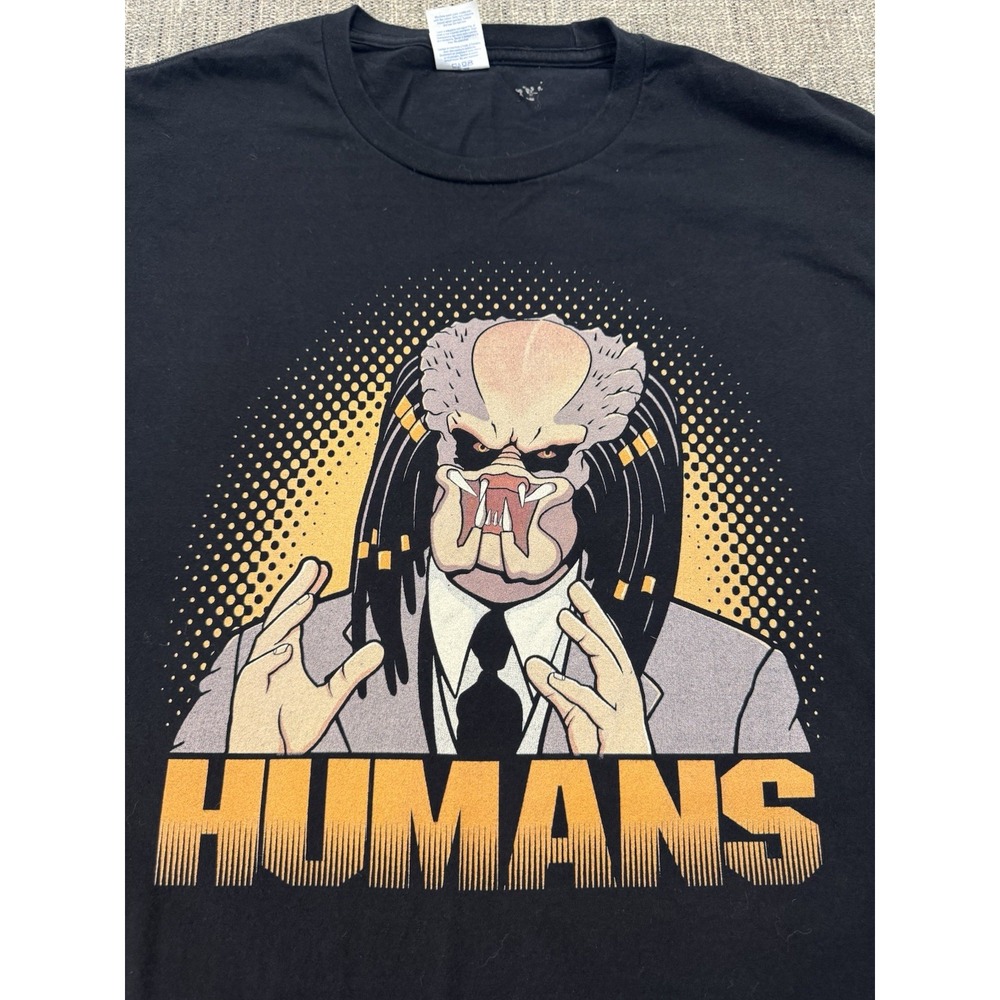 Predator Alien Discovery Channel Mash Up T Shirt‎ Size 3xl Used 25 In 30 In